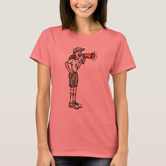 T-shirt du conseiller de camp (Devant)