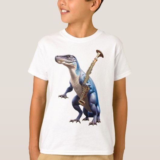 T-shirt du cool Dinosaur Unisex (Devant)