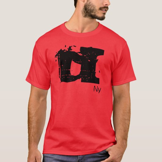 T-shirt du coton des hommes de deesEp (Devant)