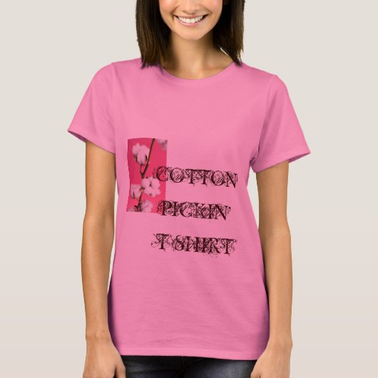 T-SHIRT DU COTON PICKIN (Devant)