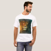 T-shirt du courage 4biddenknowledge et du coeur (Devant entier)