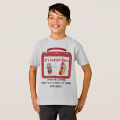T-shirt du déjeuner du x (Devant entier)
