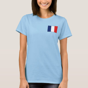 T-shirt du DK de drapeau et de carte de Guyane