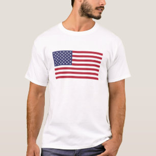 T-shirt du drapeau américain