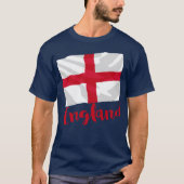 T-shirt du drapeau anglais (Devant)