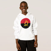T-shirt du drapeau angolais (Devant entier)