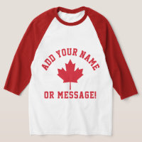 T-shirt du drapeau canadien du Canada