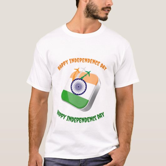 T-shirt du drapeau de la liberté (Devant)