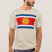 T-shirt du drapeau de l'Angola (Devant)