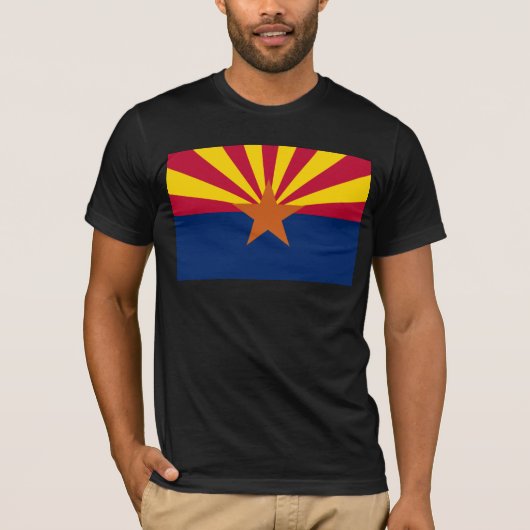 T-Shirt du drapeau de l'Arizona (Devant)