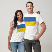 T-shirt du drapeau de l'Ukraine (Unisexe)