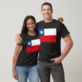 T-shirt du drapeau du Chili (Unisexe)