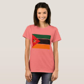 T-shirt du drapeau du Mozambique (Devant entier)