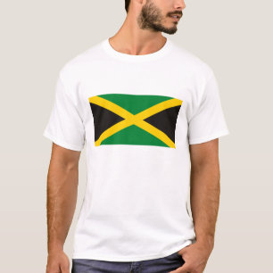 T-shirt du drapeau jamaïcain