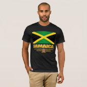 T-shirt du drapeau jamaïcain (Devant entier)