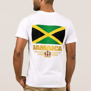 T-shirt du drapeau jamaïcain