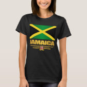 T-shirt du drapeau jamaïcain (Devant)