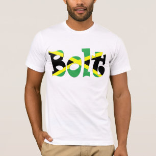 T-shirt du drapeau jamaïcain Usain Bolt