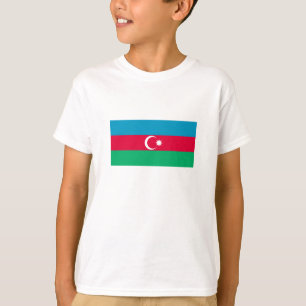 T-Shirt du drapeau patriotique azerbaïdjanais