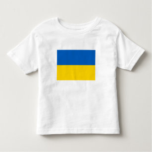 T-shirt du drapeau patriotique ukrainien Toddler