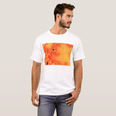 T-shirt du feu de charbon (Devant entier)