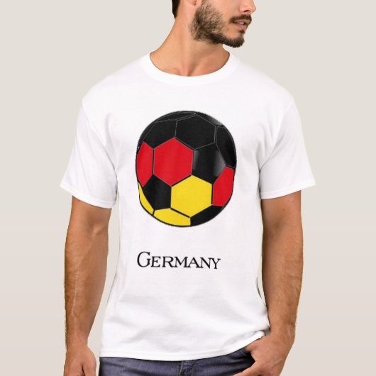 T-shirt du football de coupe du monde de (Devant)