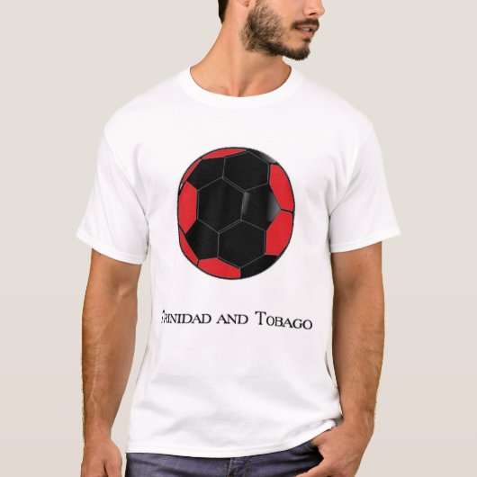 T-shirt du football de coupe du monde du (Devant)