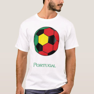 T-shirt du football de coupe du monde du Portugal