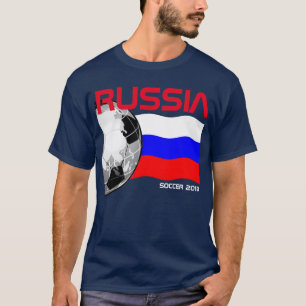 T-shirt du football de la Russie