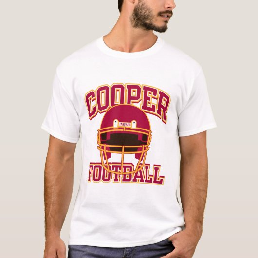 T-shirt du football de lycée de tonnelier (Devant)