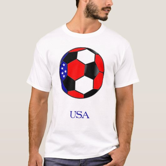T-shirt du football des Etats-Unis (Devant)