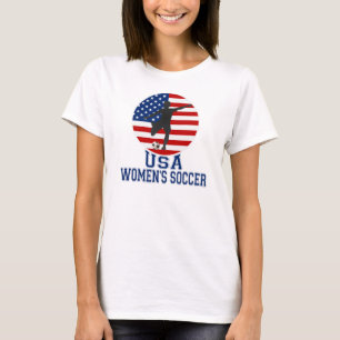 T-shirt du football des femmes des Etats-Unis de