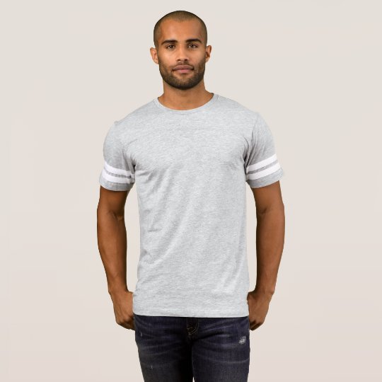 T-shirt de football pour hommes, Gris bruyère