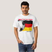 T-shirt du football du Deutschland (Devant entier)