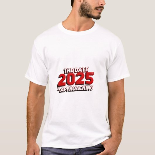 T-shirt du futur 2025 (Devant)