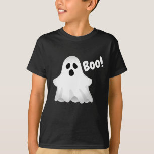 T-shirt du garçon Halloween Boo Ghost