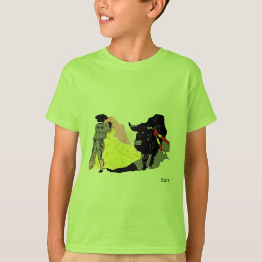 T-shirt du garçon : The Bull Fighter (Devant)