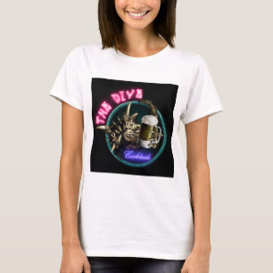 T-shirt du gardien de nuit - La plongée "Boire en