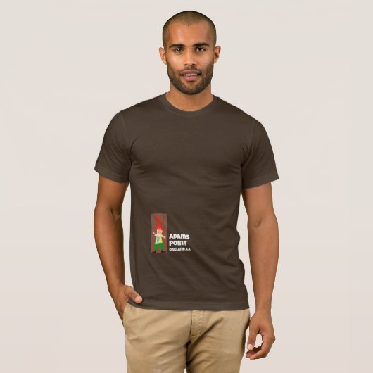 T-Shirt du Gnome d'Adams Point (Devant entier)