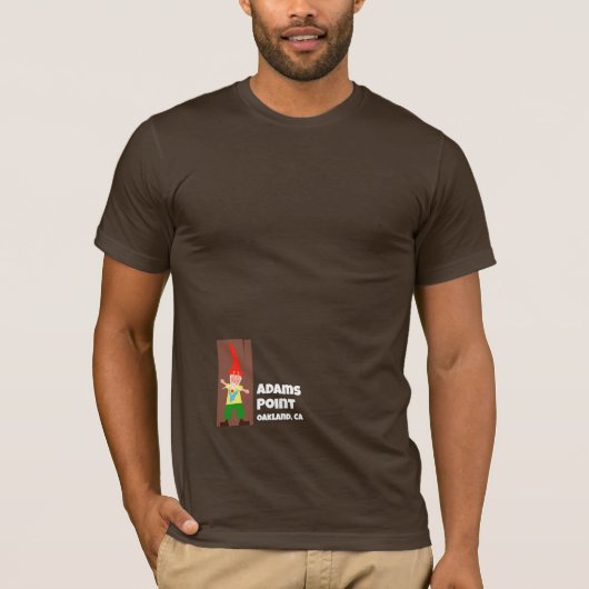 T-Shirt du Gnome d'Adams Point (Devant)