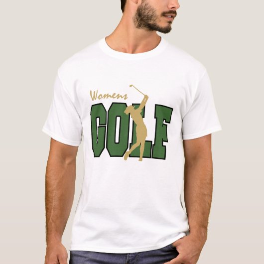 T-shirt du golf des femmes (Devant)