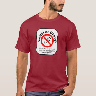 T-shirt du groupe de contrôle