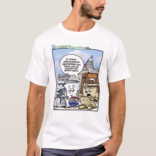 T-shirt du groupe de soutien mal compris (Devant)