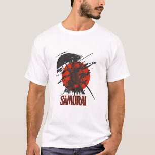 T-shirt du guerrier samouraï audacieux – Art japon