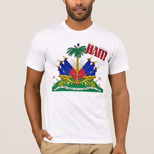 T-shirt du Haïti (Devant)