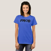 T-shirt du hashtag WOD (Devant entier)