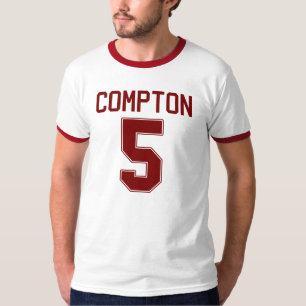T-shirt du Jersey du football de Compton #5