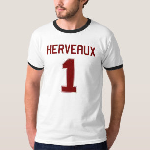 T-shirt du Jersey du football de Herveaux #1