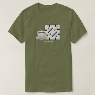 T-shirt du jeu de mots croisés