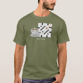 T-shirt du jeu de mots croisés (Devant)